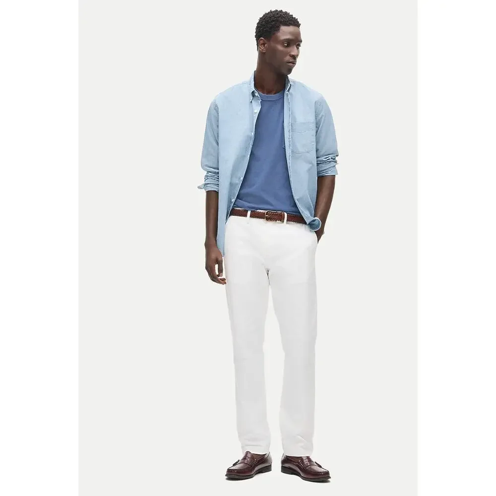 J Crew Mens 770 Straight Stretch Chinos 35 x 32 White NWT Pants AR886 J.Crew